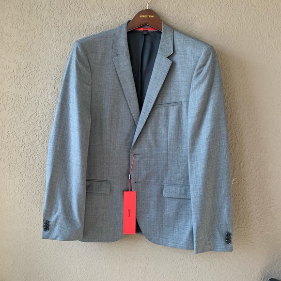 Hugo boss red label super 110 gray 38R sport coat